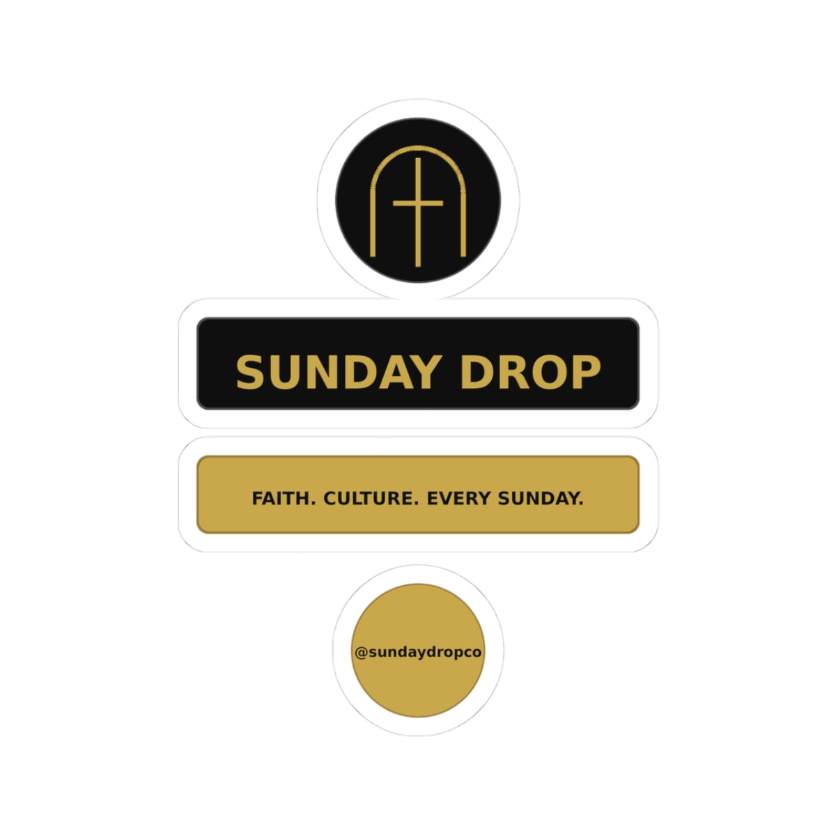 Sunday Drop Sticker Pack — Drop 001